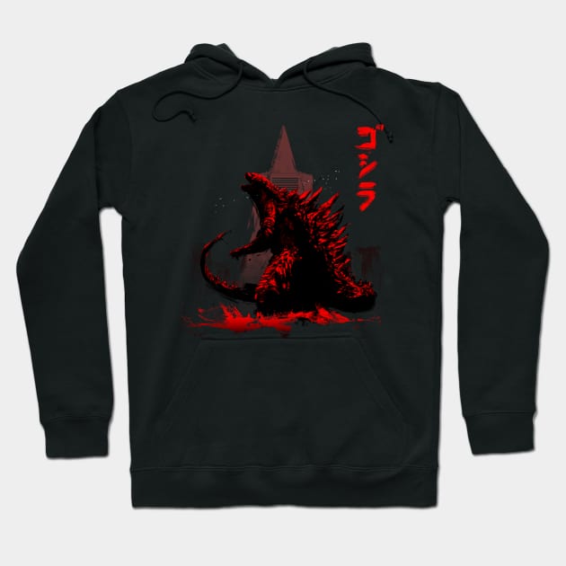 King of Monsters Hoodie by WOVENPIXLS